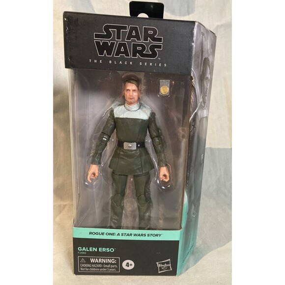 GALEN ERSO Action Figure • Star Wars Rogue One: The Black Series NIB • Hasbro - Picture 1 of 3